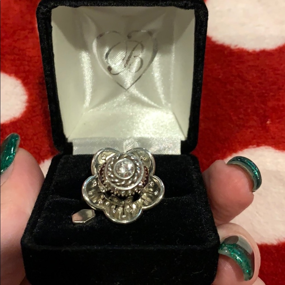 Brighton Silver Maya Twist Ring